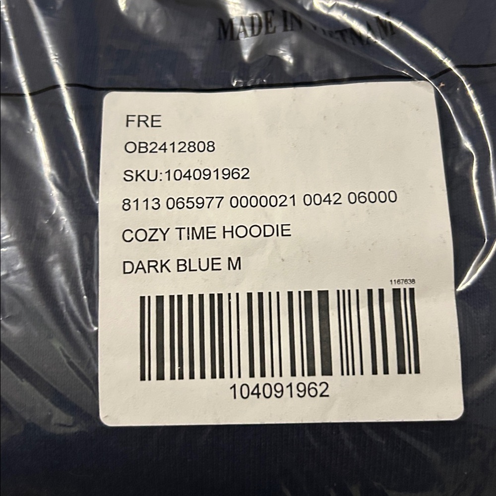 NWT! FP Free People Cozy Time Hoodie Sz XS & Medium - Picture 5 of 5